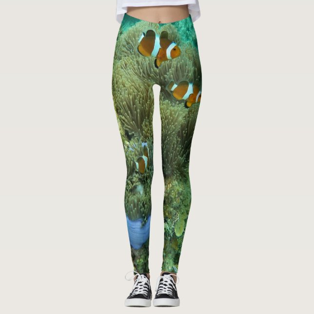 Flauta de peces Leggings (Anverso)