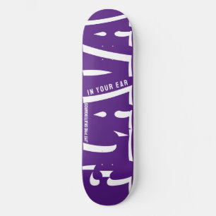 FLAVA EN TU OÍDO Deck para monopatín de 8 1/2"