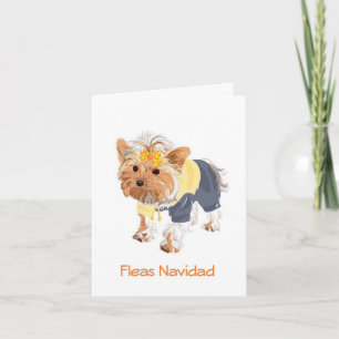 Fleas Navidad Cute Dog Navidades