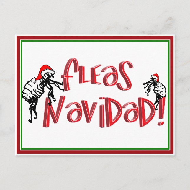 Fleas Navidad - Navidades bailarines huyen (Anverso)