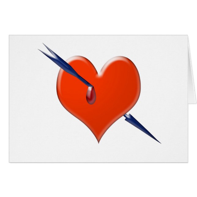 Flecha a través del corazón (Anverso (Horizontal))