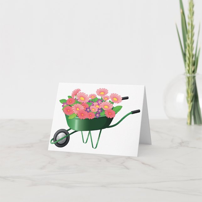 Flecha De Ruedas Llena De Tarjetas De Nota De Flor (Subido por el creador)
