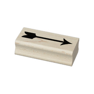 Flecha - sello de madera