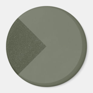 Flecha Verde Musgo Moderno Imán