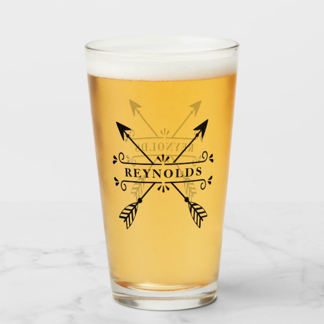 Flechas cruzadas rusticas con el nombre ID615 (Anverso (lleno))