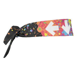 Flechas de la salpicadura del arco iris