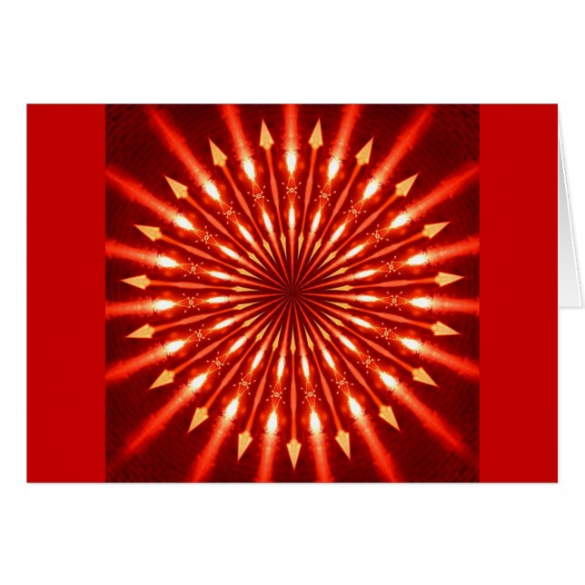 flechas en llamas kaleidoscopio (Anverso (Horizontal))