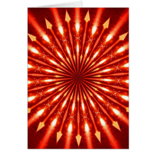 flechas en llamas kaleidoscopio