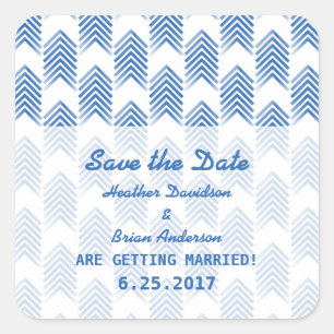 Flechas tribales azules salvan a los Pegatinas de 