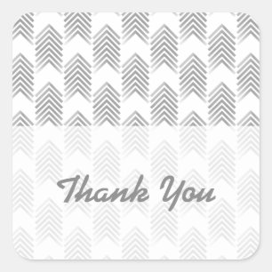 Flechas tribales grises gracias Pegatinas