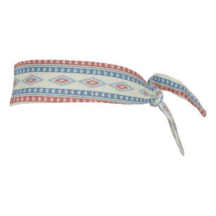Flechas Tribales Vintadas En Rojo Y Azul