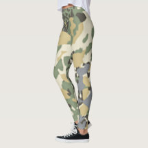 Flecktarn Camo Leggings