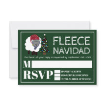 Fleece Navidad, Fiesta Navidad español RSVP