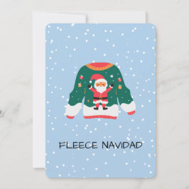 Fleece Navidad - Funny Navidades Sweater Design