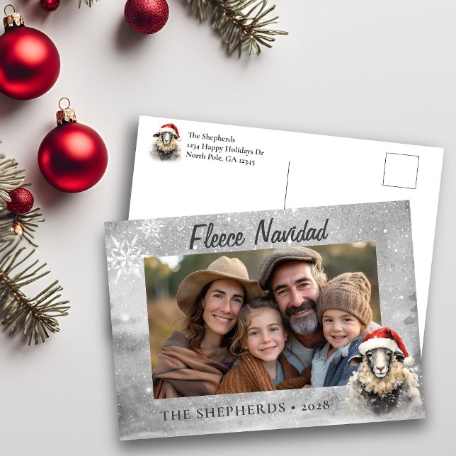 Fleece Navidad Sheep Fleece Fleece Navidad Photo H (Subido por el creador)