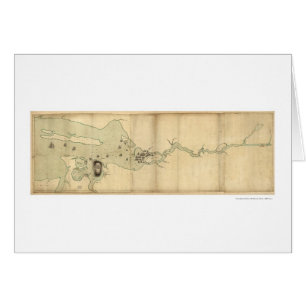 Fleet de sir Collyer en el mapa del río de