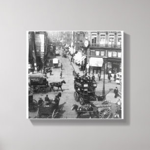 Fleet Street impresión de Londres, Inglaterra del