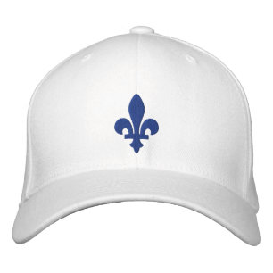 Fleur de lis Embroidered Gorra
