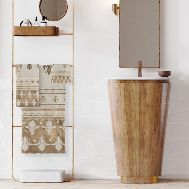 Fleur-de-lis Pastel Gold (Subido por el creador)