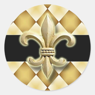 Fleur de Lis Pegatina