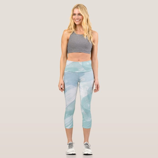 Flexibilidad de moda: Pantalones de yoga y legging (Anverso)