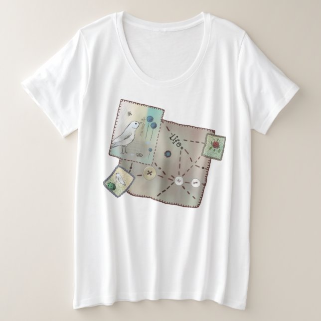 Flickenhemd (Anverso del diseño)