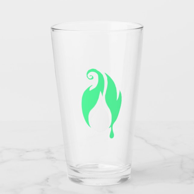 Flickerfluid™ Glass Tumbler (Anverso)