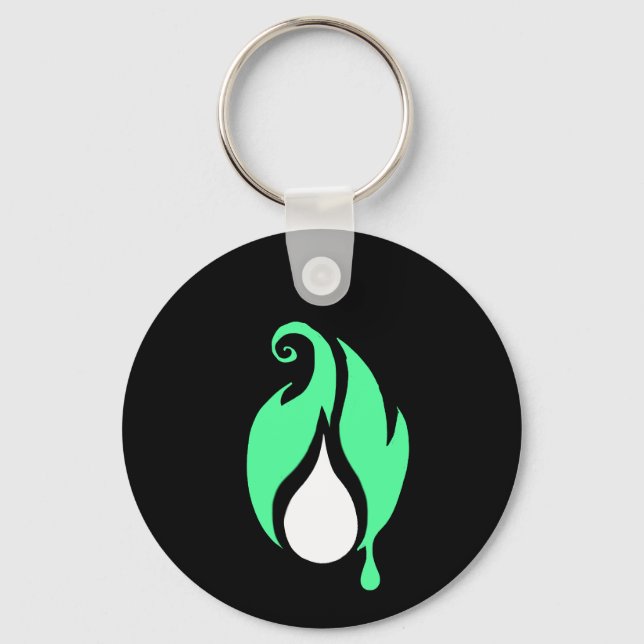 Flickerfluid™ / Murciélago Gordo Llavero de Doble  (Anverso)