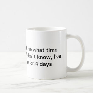 Flight attendants mug, taza azafata
