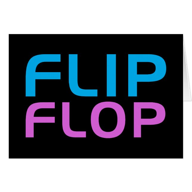 Flip-flop (Anverso (Horizontal))