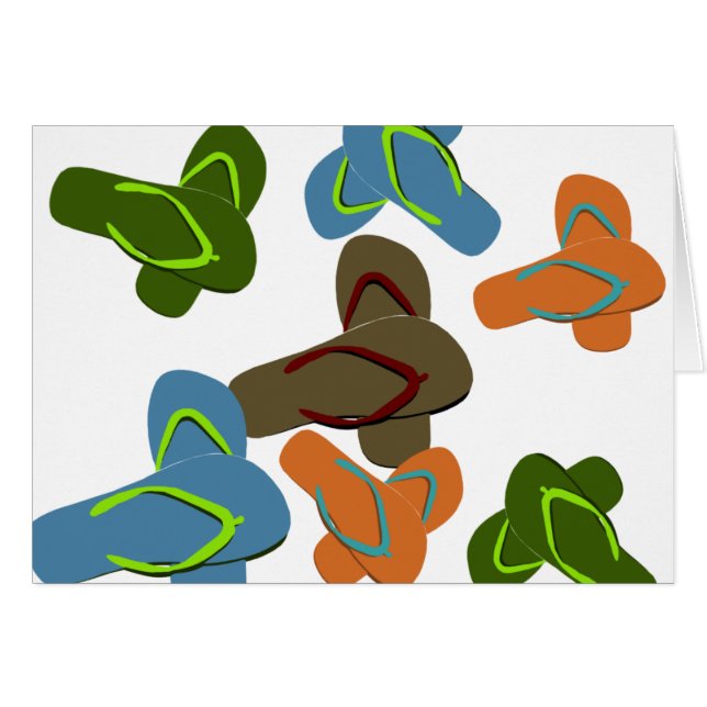 Flip Flops Vector Art (Anverso (Horizontal))