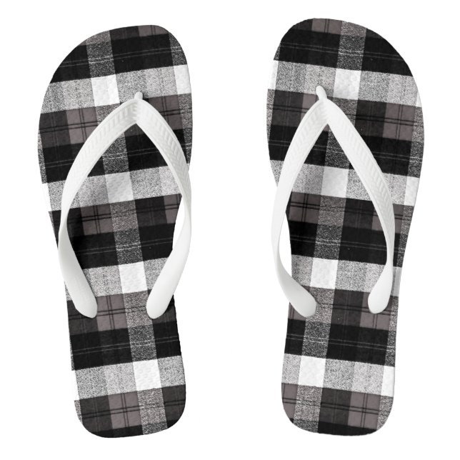 Flipflop Sandalias XMAS Buffalo Tapado Blanco Negr (Plantilla)