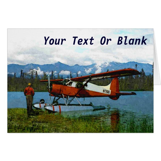 Floatplane De Havilland Beaver - Alaska (Anverso (Horizontal))