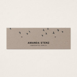 ©Flock of Birds Earring Hoops Studs Display Card