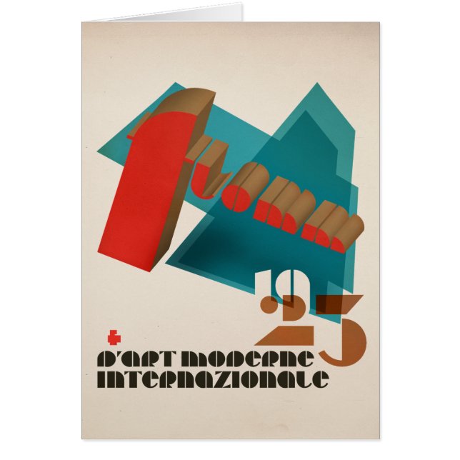 FLomm D'Art 1923 Internazionale Moderne (Frente)