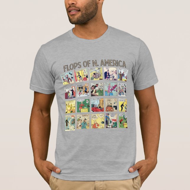"Flops of N. Camiseta de Estados Unidos (Anverso)