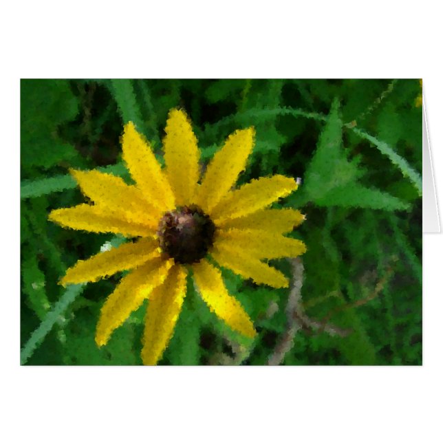 Flor abstracta (Anverso (Horizontal))