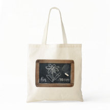 Flor Ardoise 10 para la bolsa de tocador de mamá