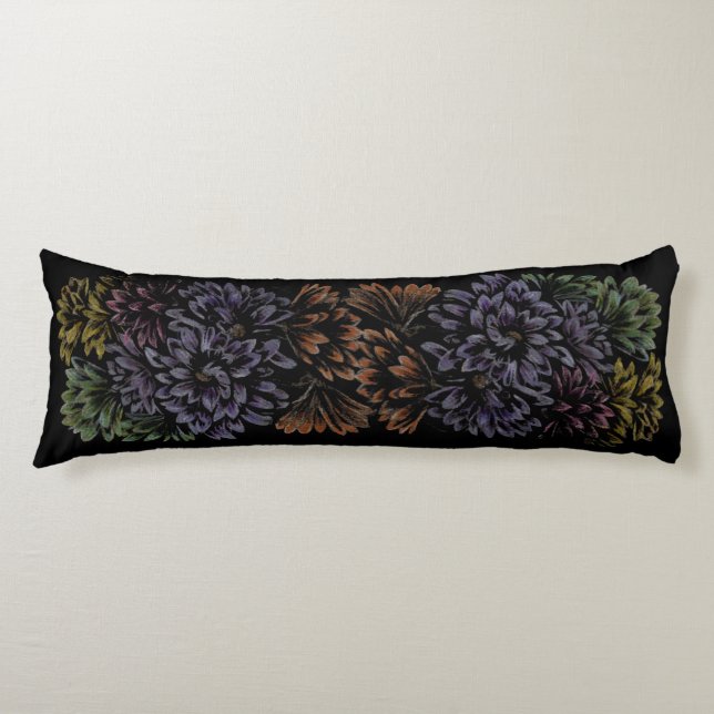 Flor Art Pillow Cojines decorativos de arte floral (Anverso)