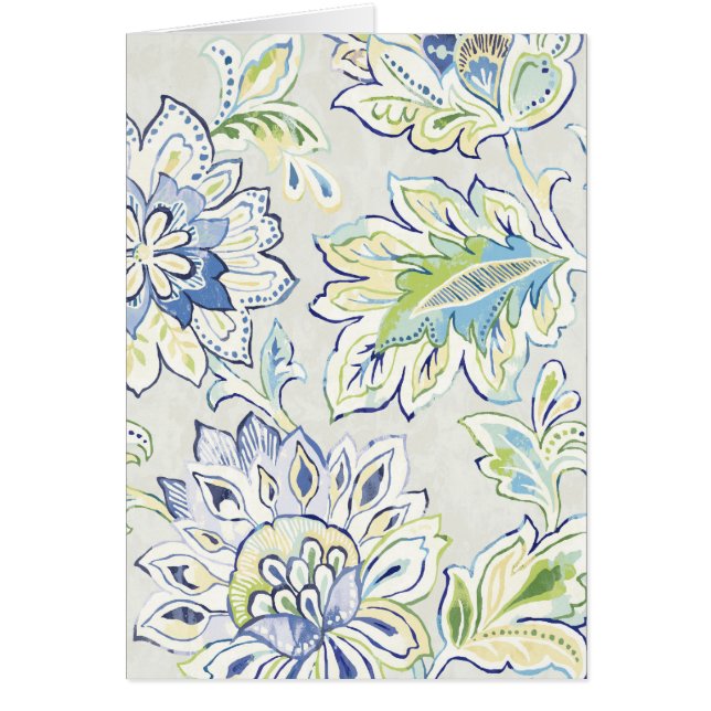 Flor azul bohemia (Frente)