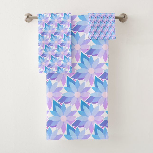 Flor azul violeta de bonito (In situ)
