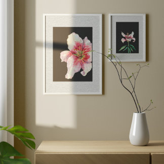 Flor blanca Arte Moderno