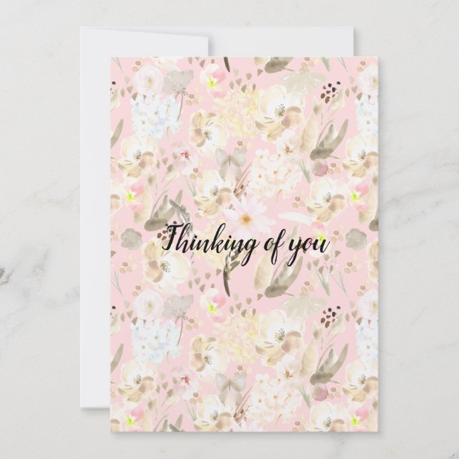 Flor blanca crema rosa de Rubor giratoria (Anverso)