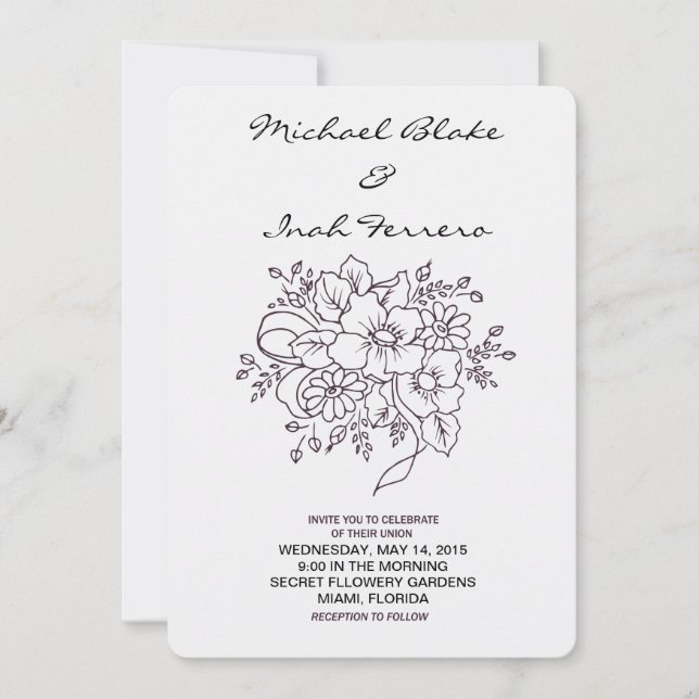 flor botánica (Anverso)