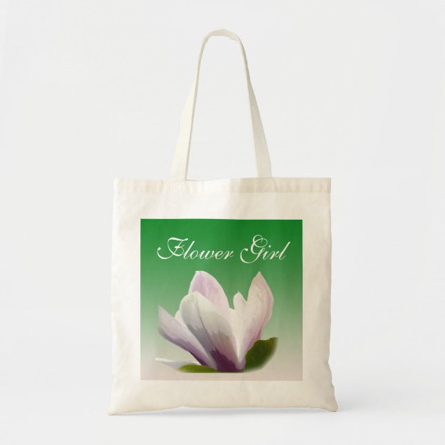 flor chica bolsa primavera flor magnolia (Frente)