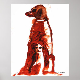 Flor con ventana emergente - Imprimir arte