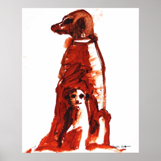 Flor con ventana emergente - Imprimir arte (Frente)