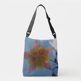 Flor contra la bolsa Sky Crossbody
