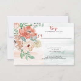 Flor de Albaricoque Acuarela Floral RSVP