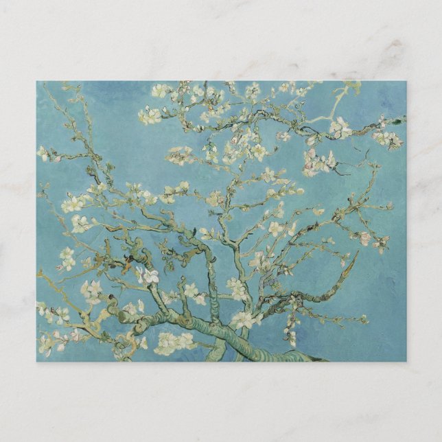 Flor de Almendro, Vincent Van Gogh, Tarjetas Posta (Anverso)